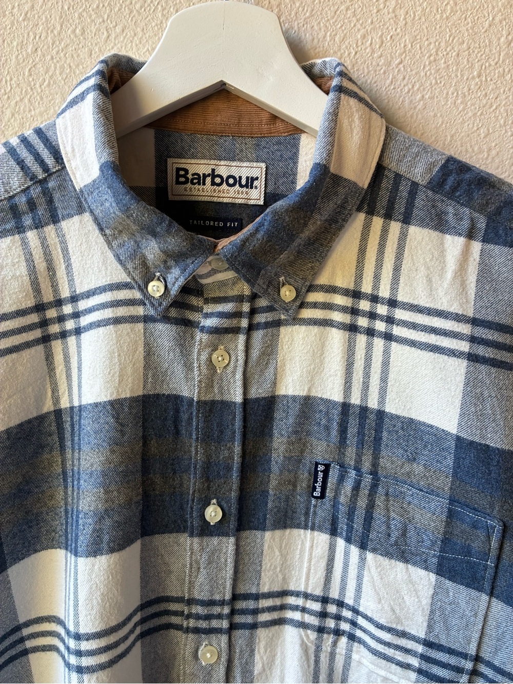 Barbour Highland Check 16 Tailored Shirt (Size:M) - Picture 7 of 15